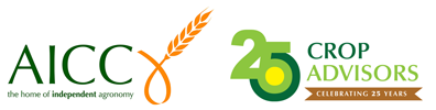 Crop Advisors logo and AICC logo